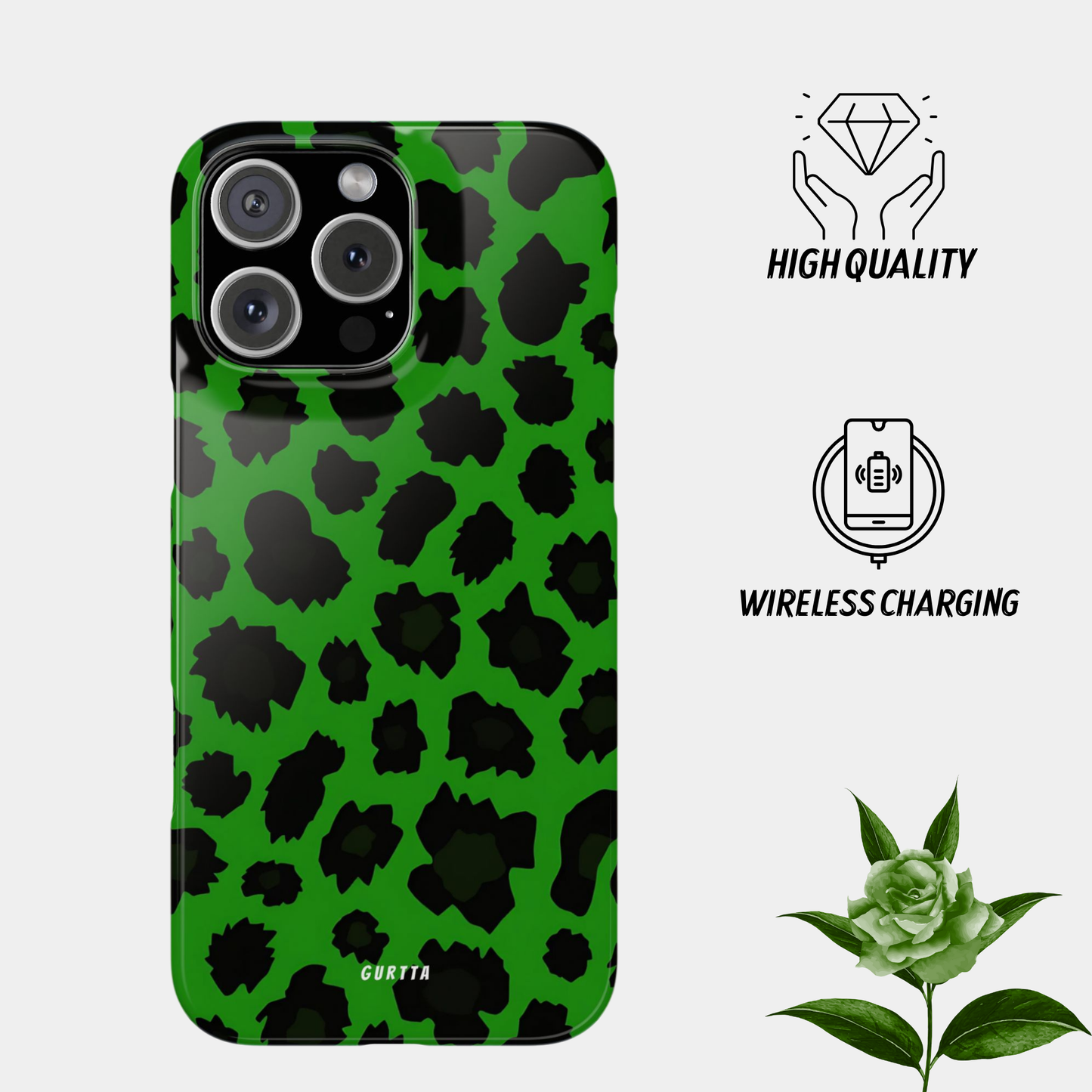 Wild Green Leopard