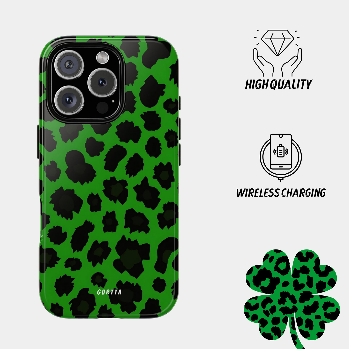 Wild Green Leopard