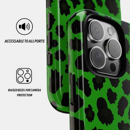 Wild Green Leopard