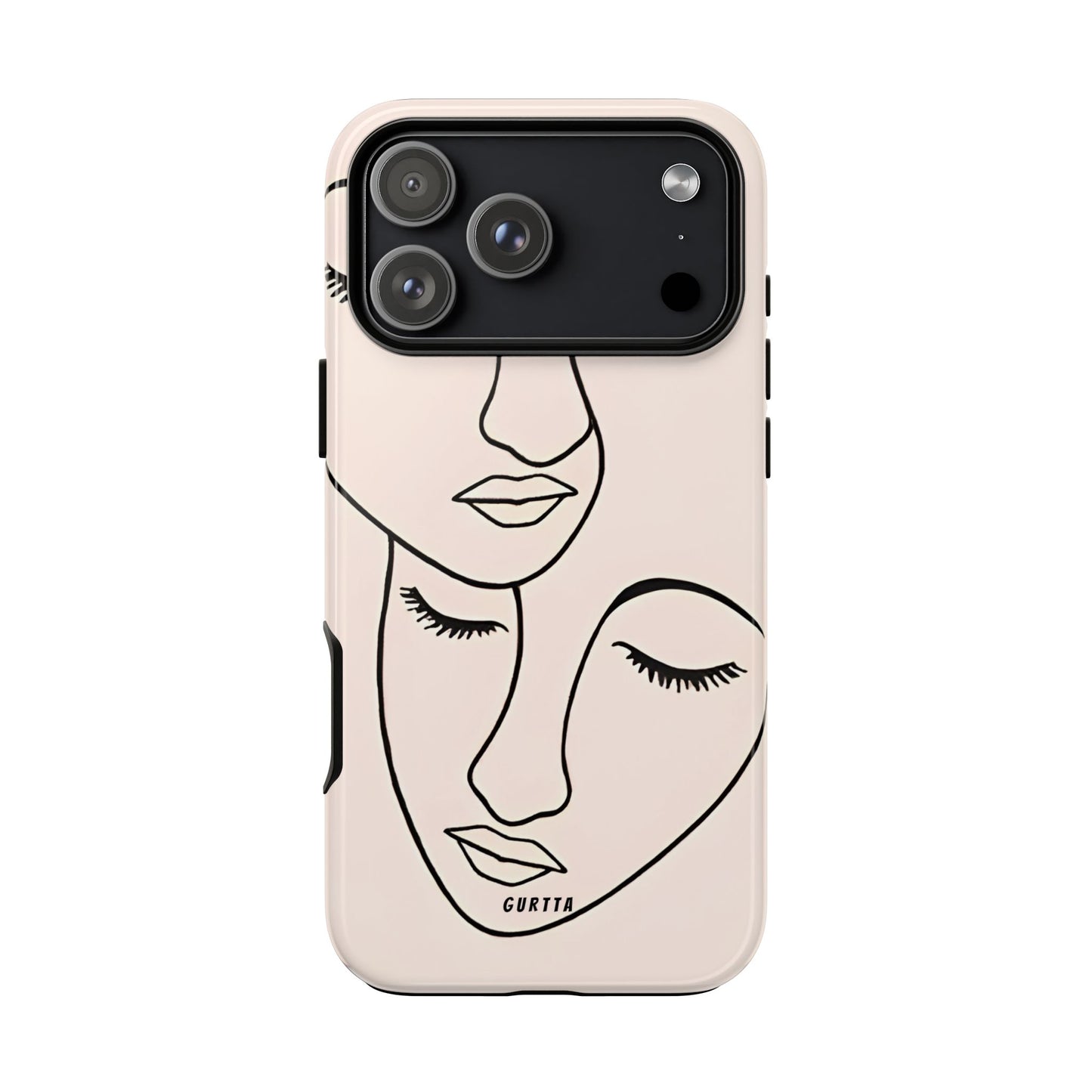 Phone Case - Line Face Design